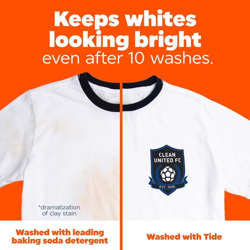 Tide Power PODS White Laundry Detergent Pacs, 18 Count, Brilliant Whitening + Color Protect - Image 4